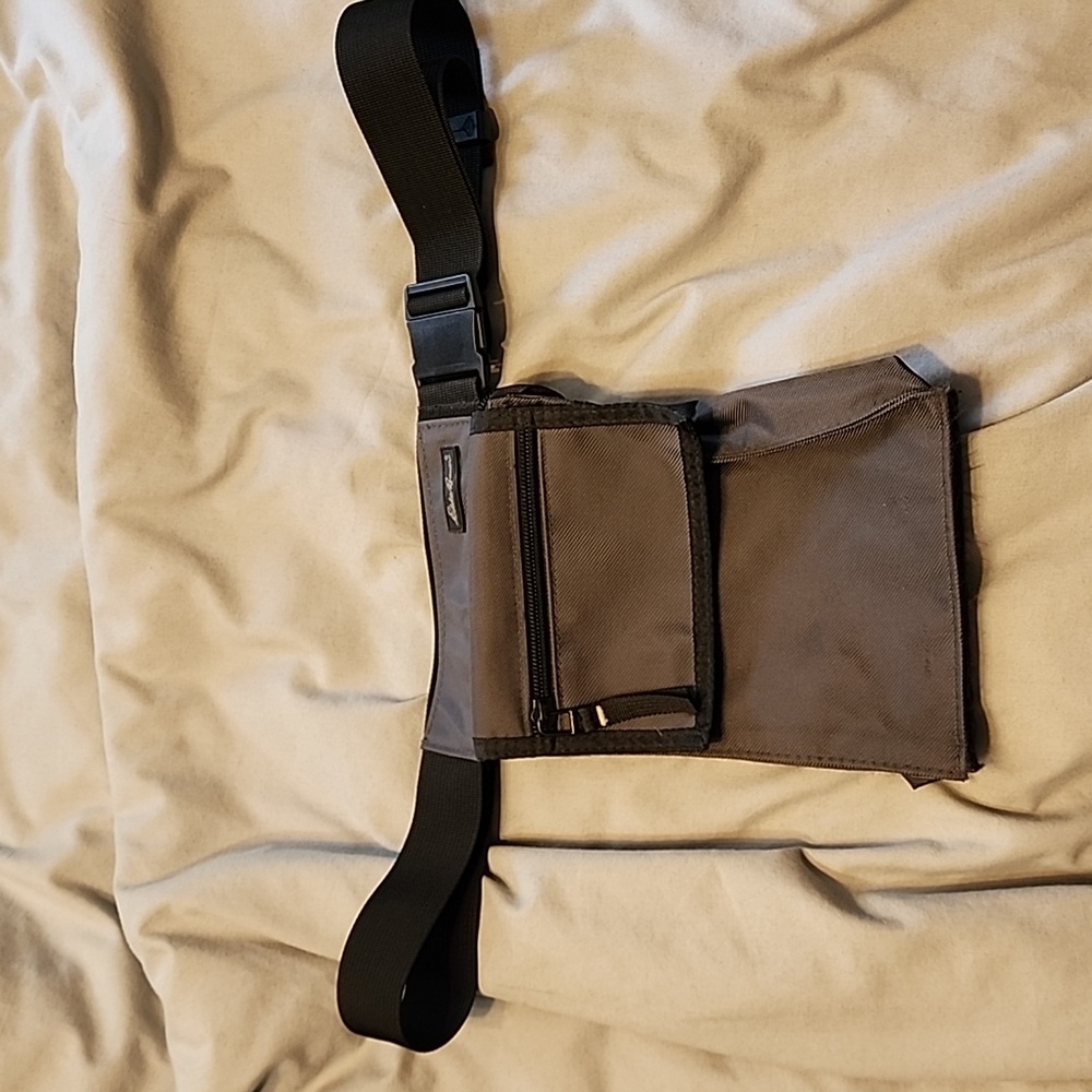 Eddie Bauer Grey hip bag